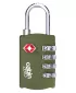 Zaklepanje CABINZERO TSA Travel Lock GRUZIJSKI KAKI