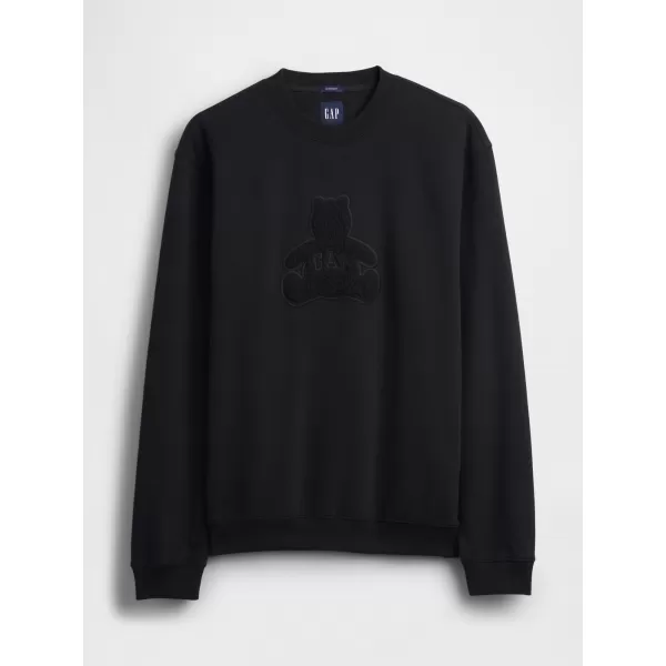  Moški pulover GAP BRANNAN SWEATSHIRT 853549-02 PRAVA ČRNA 