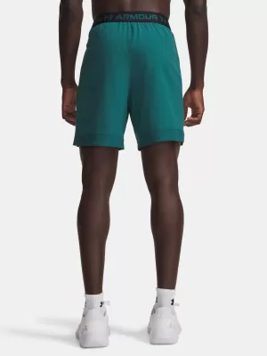 Moške kratke hlače UNDER ARMOUR VANISH WOVEN 6IN SHORTS 1373718-338 ZELENA