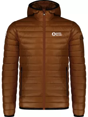 Moška zimska jakna NORDBLANC SNARL NBWJM8260 PUŠTÍKOVA RJAVA