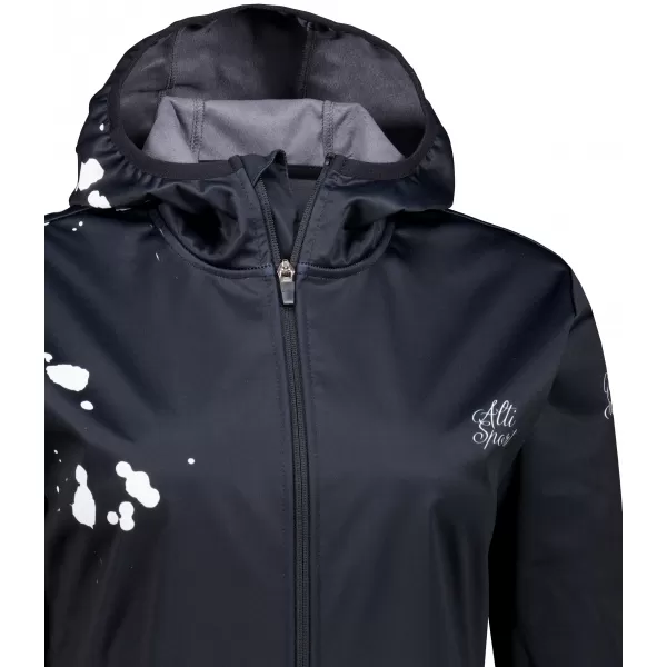  Ženska vrhunska softshell jakna ALTISPORT VOJ/ALW077JACK01 ČRNA 
