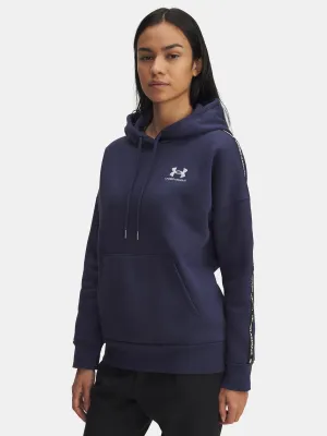 Ženski pulover UNDER ARMOUR ICON FLEECE TAPED HDY 6003708-403 MODRA