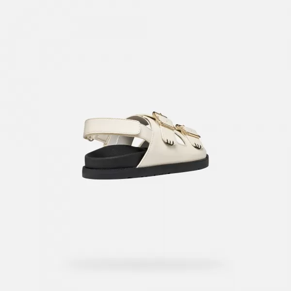  Dekliški sandali GEOX SANDAL FOAMMENTERA J65P0A000BCC1058 KREMASTO 