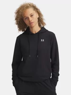 Ženski pulover SPORT TERRY HOODIE 6011015-001 ČRN Under Armour