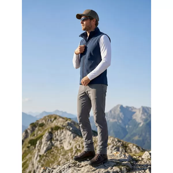  Moški softshell telovnik ALTISPORT NoPrint NP/ALM865 MORNARSKO MODRA 
