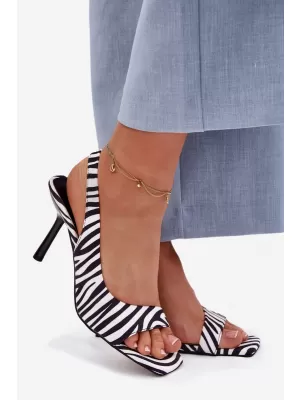 Ženske sandale BOTO CALVORIA 42062 ZEBRA
