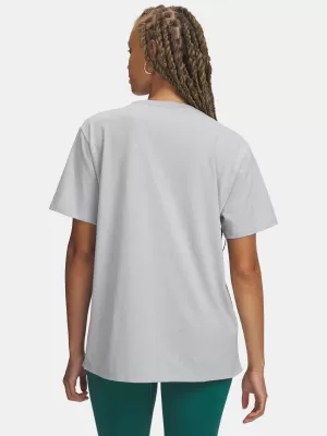 Ženska majica s kratkimi rokavi UNDER ARMOUR RIVAL OS CAMPUS TEE 6007883-012 SIVA