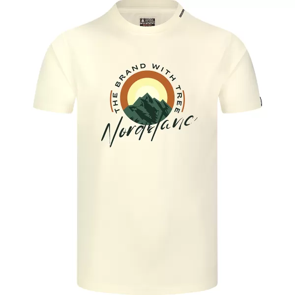  Moška majica s kratkimi rokavi NORDBLANC SUNRISE NBSMT8152 BELA 