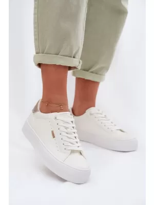 Ženski čevlji BIG STAR TT274805 WHITE Big Star Shoes