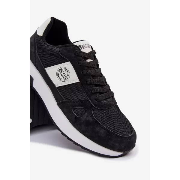  Moške superge BIG STAR TT174352 BLACK Big Star Shoes 