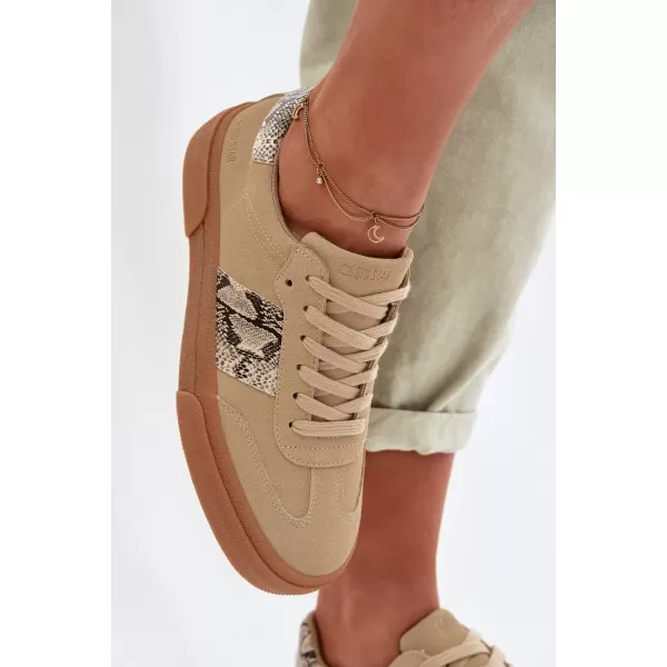  Ženske superge BIG STAR TT274298 BEIGE Big Star Shoes 