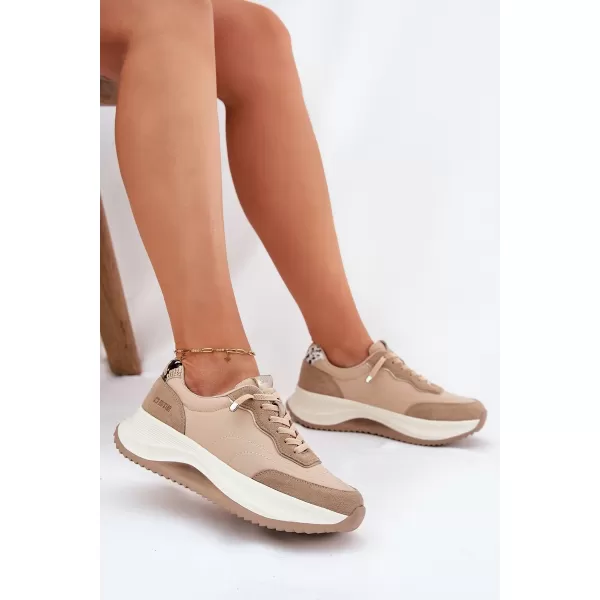  Ženske superge BIG STAR RR274A345 BEIGE Big Star Shoes 