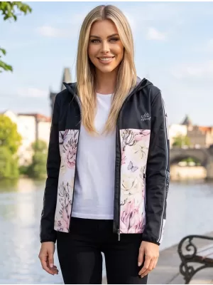 Ženska vrhunska softshell jakna ALTISPORT VOJ/ALW008JACK01 ČRNA