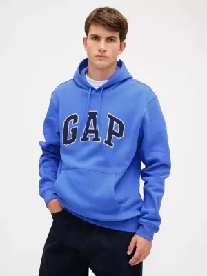 Moški pulover GAP LOGO HOODIE PULLOVER 674148-22 BELLE MODRA