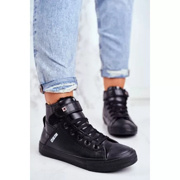  Ženske superge BIG STAR V274542FW BLACK Big Star Shoes 