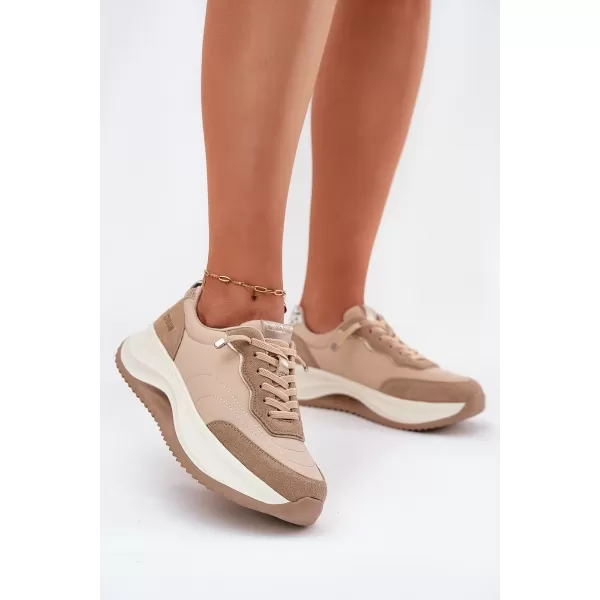  Ženske superge BIG STAR RR274A345 BEIGE Big Star Shoes 
