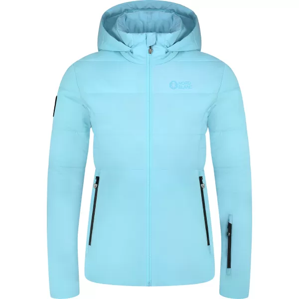  Ženska zimska jakna NORDBLANC KNOLL NBWJL8272 SVETLO MODRA 