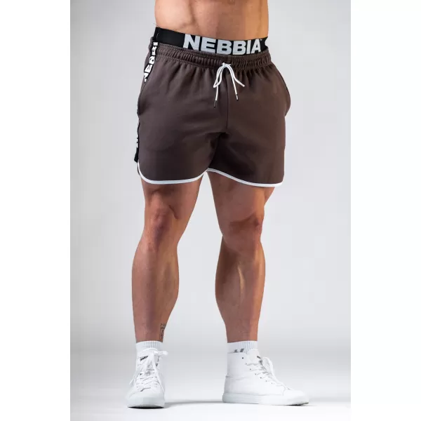  Kratke trenirke HERO 295 RJAVE Nebbia 
