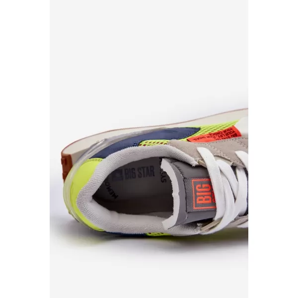  Moške superge BIG STAR NN174344 GREY Big Star Shoes 