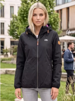Ženska jakna ALTISPORT HEIDA ČRNA