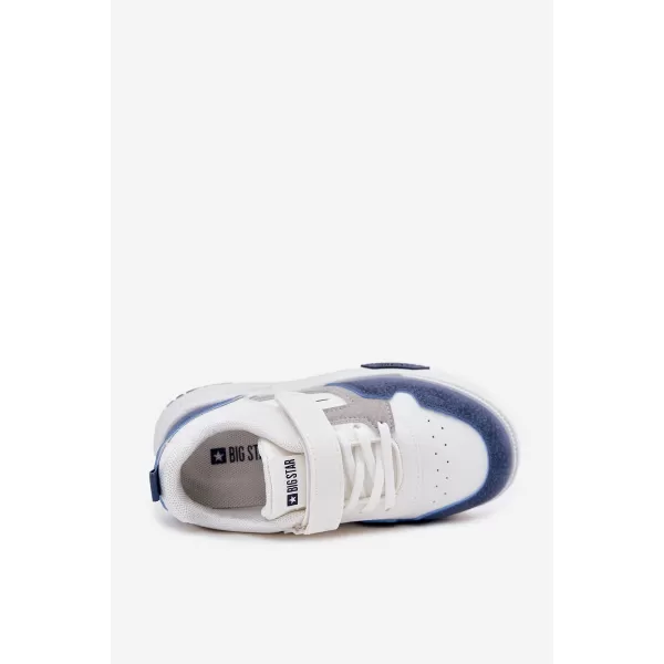  Otroški čevlji BIG STAR RR374052 WHITE/BLUE Big Star Shoes 