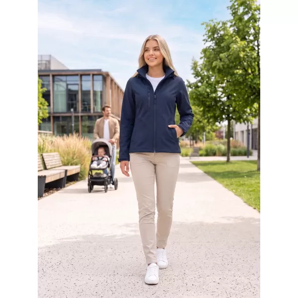  Ženska softshell jakna ALTISPORT NoPrint NP/ALW945 MORNARSKO MODRA 