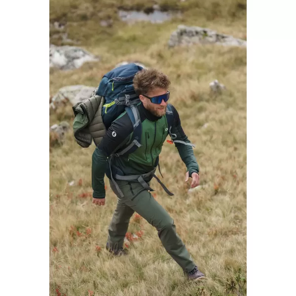  Moški powerfleece pulover NORDBLANC GROAN NBWFM8282 TEMNO ZELENA 