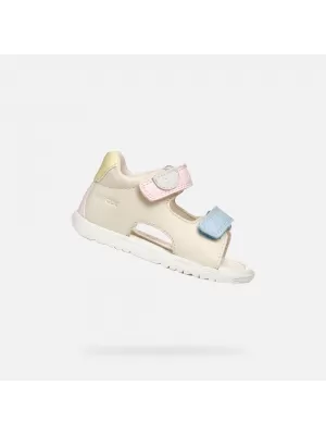 Dekliški sandali GEOX SANDAL MACCHIA B254WA08502C1M2M BEŽ