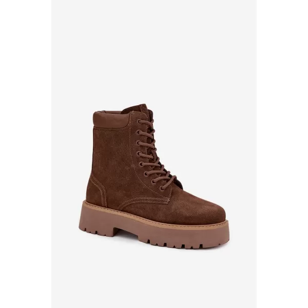  Ženski čevlji BIG STAR SS274792 BROWN/BEIGE Big Star Shoes 