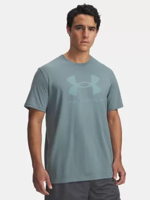 Moška majica s kratkimi rokavi UNDER ARMOUR UA SPORTSTYLE LOGO UPDATE SS 1382911-587 MODRA