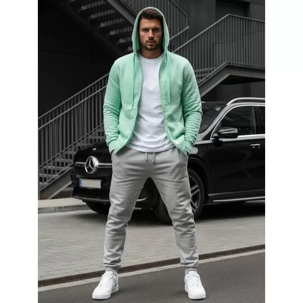  Moški pulover DSTREET BX5231 SVETLO ZELENA 