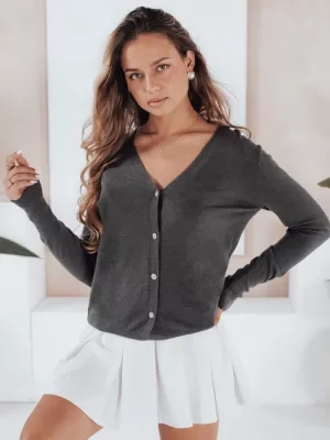 Ženski pulover DSTREET MY2498 TEMNO SIVA