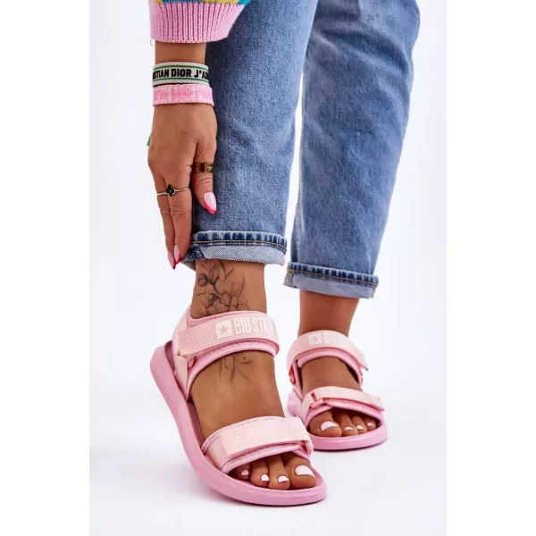  Ženski sandali BIG STAR LL274729 PINK Big Star Shoes 