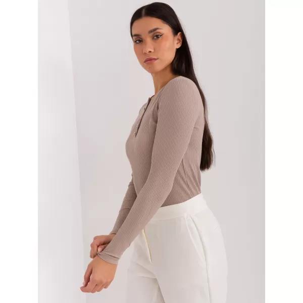  Ženska bluza BASIC FEEL GOOD RV-BZ-9211.26X TEMNO BEŽ 