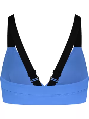 Ženski zgornji del bikinija NORDBLANC LOVELINESS NBSSS8212 MODRA