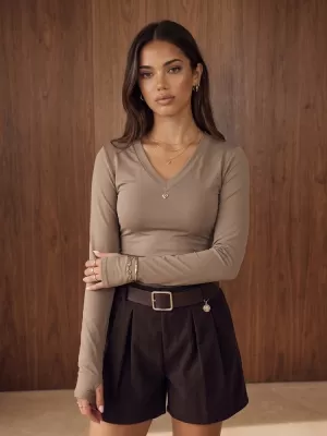 Ženska bluza DSTREET RY2936 FANGO