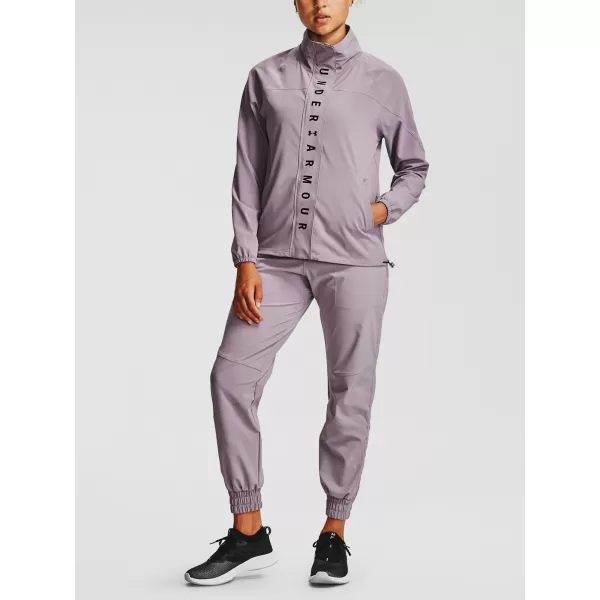  Ženska jakna UNDER ARMOUR RECOVER WOVEN JACKET 1351928-585 VIJOLIČNA 