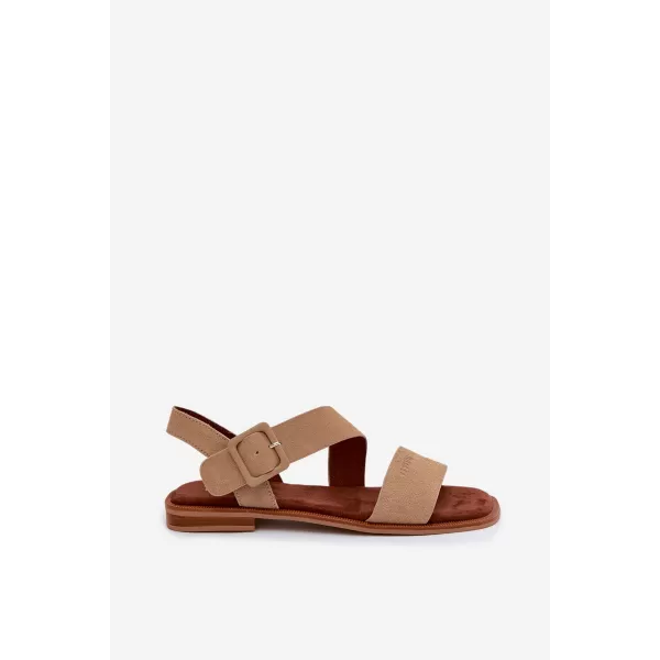 Ženske sandale BIG STAR SHOES TT274491 BEŽ 