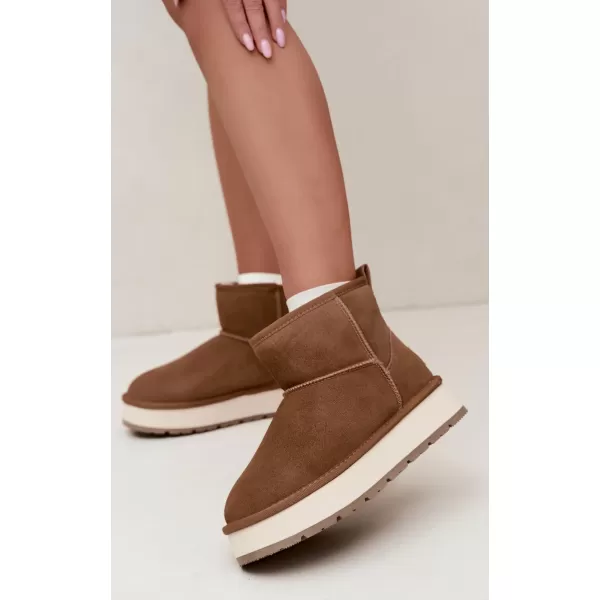  Ženski čevlji BIG STAR SHOES UU274692 RJAVA/BEŽ 