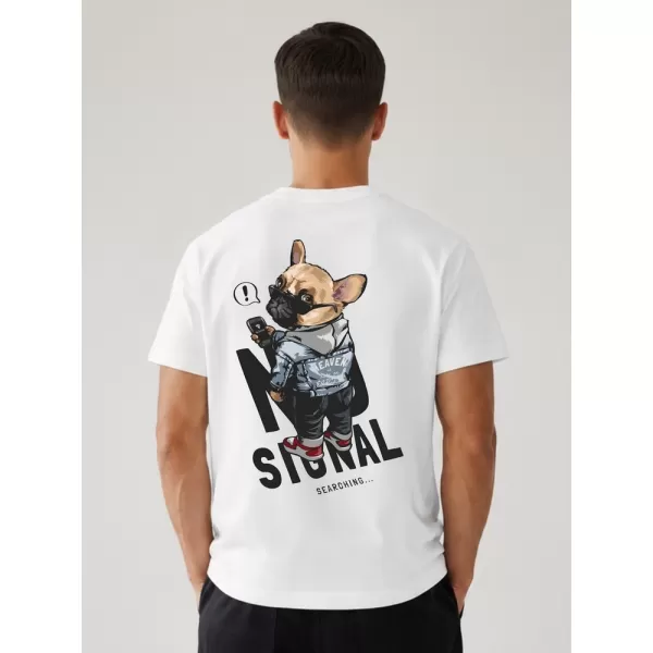  Moška majica s kratkimi rokavi DSTREET NX4009R-WH-O BELA 