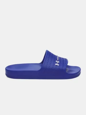 Moški copati UNDER ARMOUR UA ARMR SLIDE LITE 6007528-400 MODRA