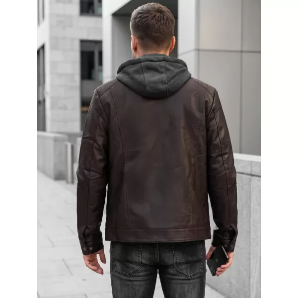  Moška jakna DSTREET TX5146 RJAVA 