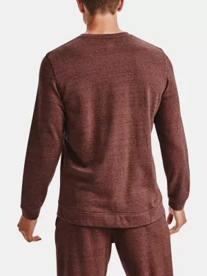 Moški pulover UNDER ARMOUR SPORTSTYLE TERRY KO CREW 1357103-688 RDEČA