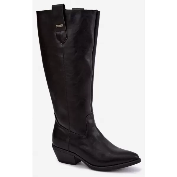  Ženski škornji BIG STAR SHOES UU274521 ČRNA 