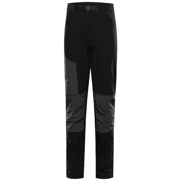  Moške softshell hlače ALPINE PRO AKAN 3 ČRNA 