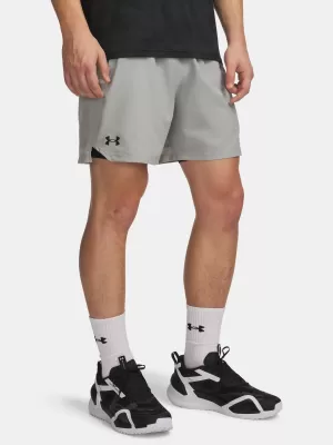 Moške kratke hlače UNDER ARMOUR VANISH WOVEN 6IN SHORTS 1373718-069 SIVA