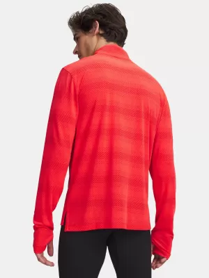 Moška majica s kratkimi rokavi UNDER ARMOUR VELOCITI 1/4 ZIP 6010887-713 RDEČA