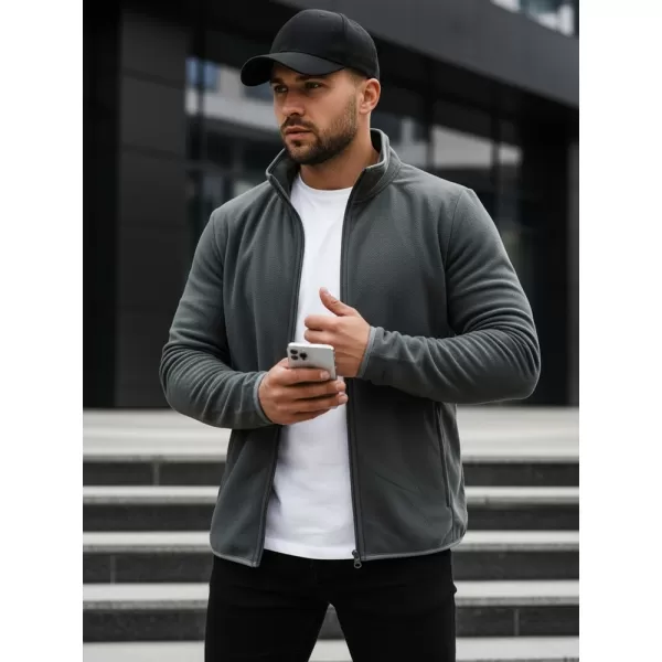  Moški pulover DSTREET BX4772 TEMNO SIVA 
