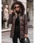 Ženska jakna DSTREET TY5758 VIJOLIČNA