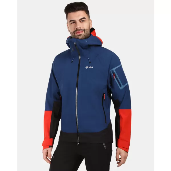  Moška hardshell jakna KILPI MAMBA-M 1M0101KI TEMNO MODRA 